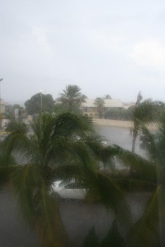 Karibischer Regen